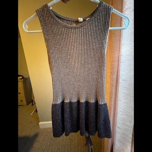 Anthropology sleeveless sweater. XS